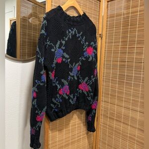 Maggie Lawrence Rose Knit Sweater